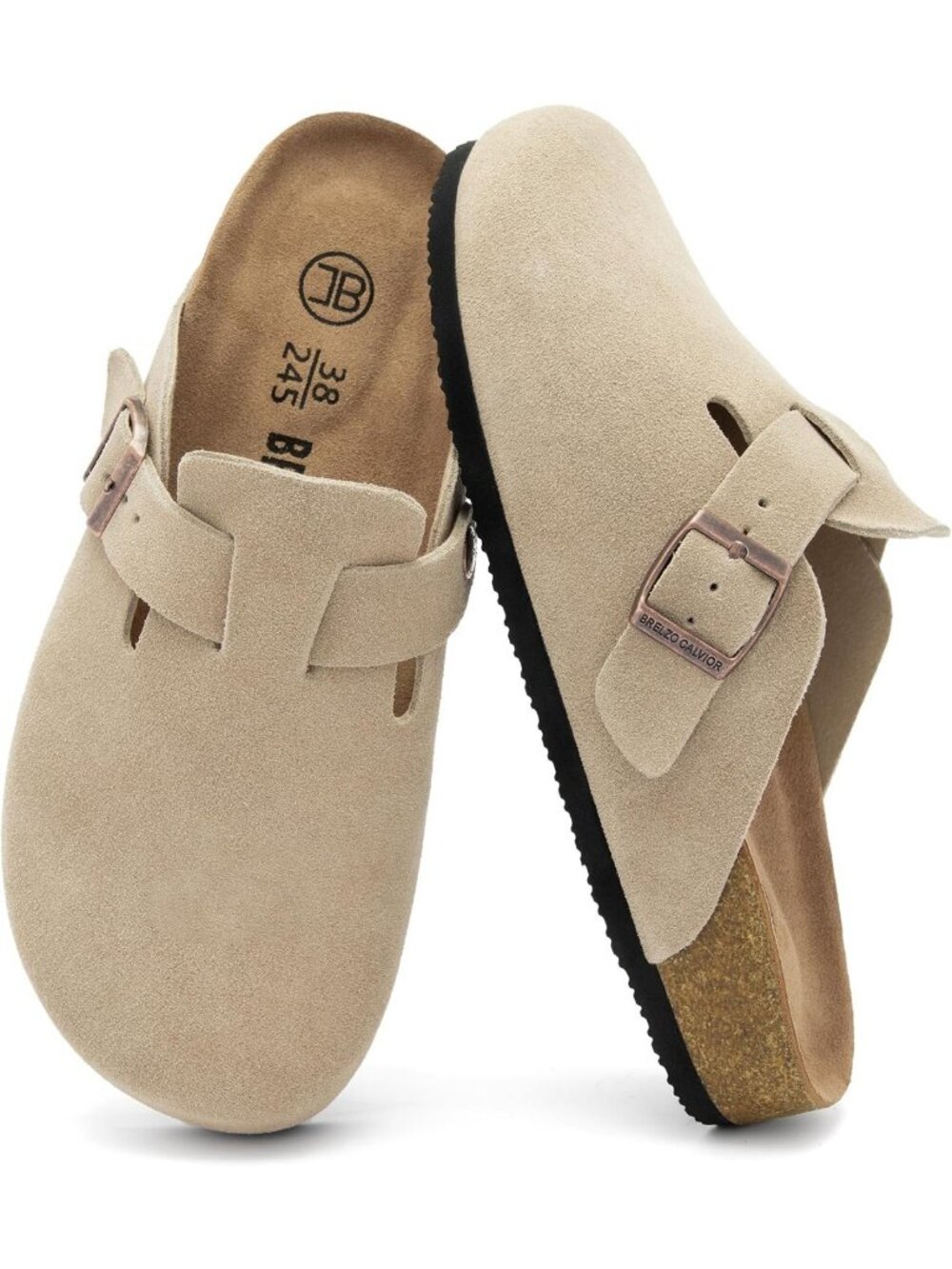 Stylish Suede Clogs & Slip-On Leather Mules | Non-Slip Comfort Potato Shoes